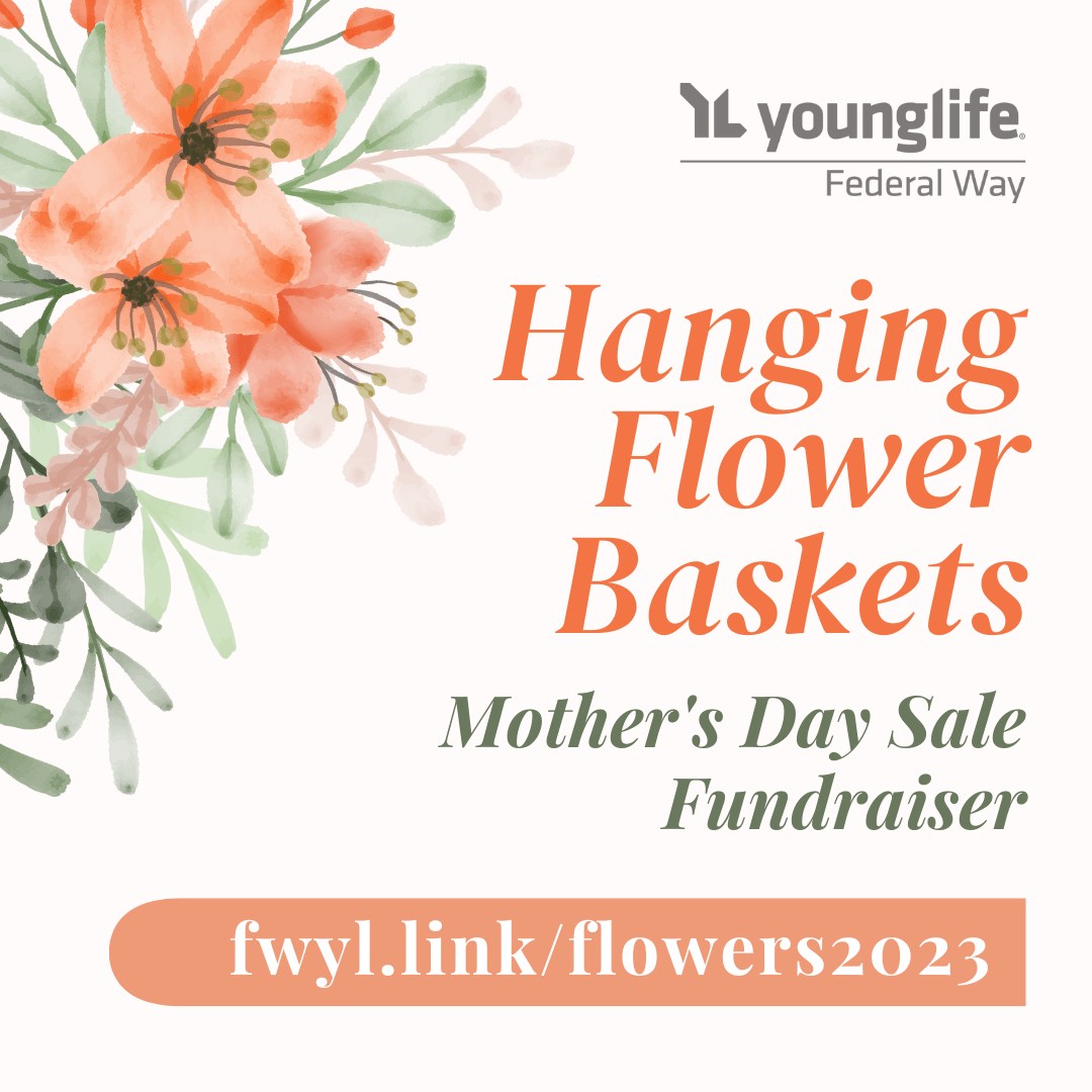 Hanging Flower Basket Sale Fundraiser